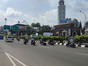 Jalur Menuju Puncak Bogor Ramai Lancar Siang Ini