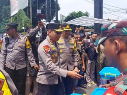 Kapolda Jabar Cek Lalin Jalur Wisata di Bogor Via Udara: Ramai Lancar