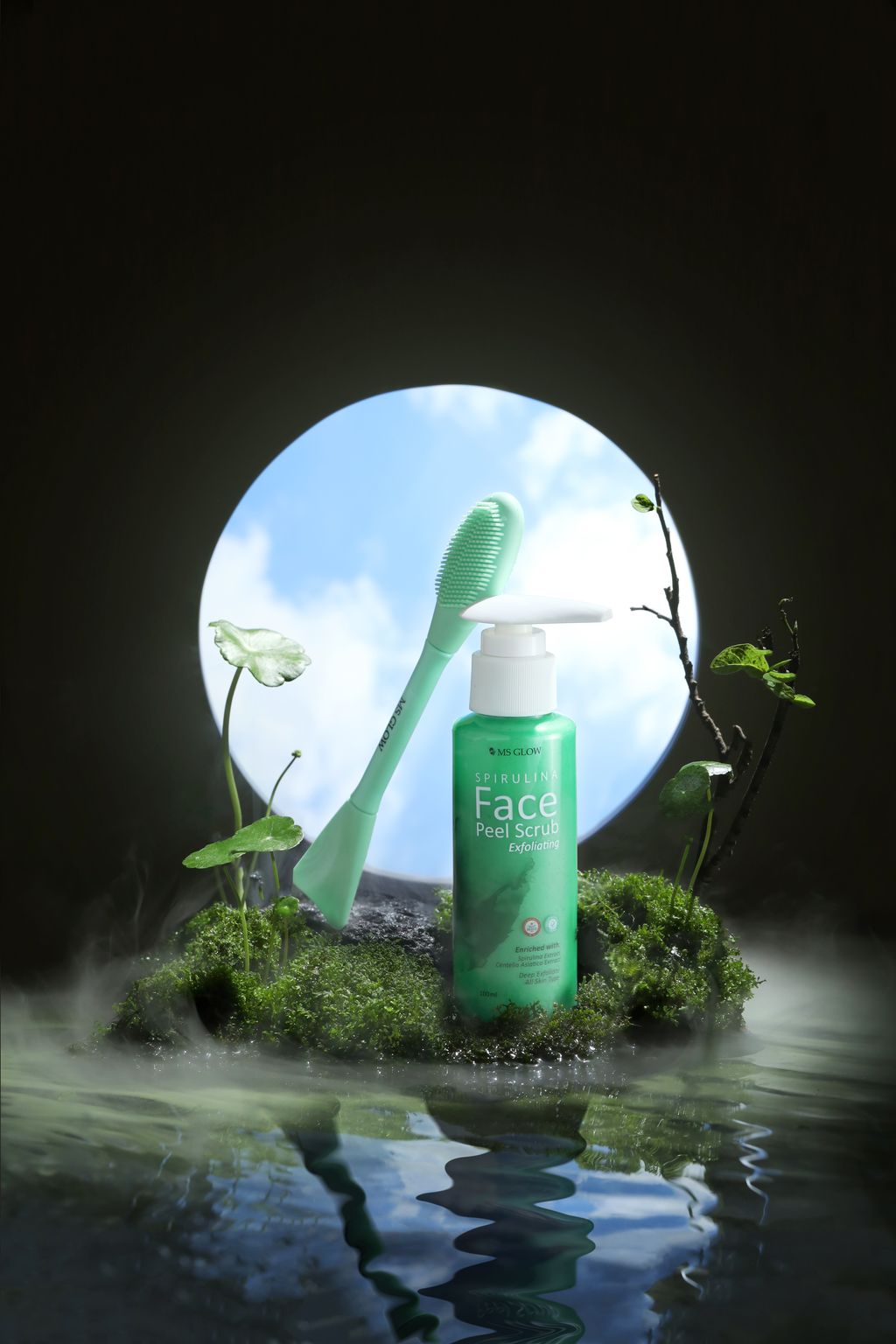 MS GLOW Face Peel Scrub