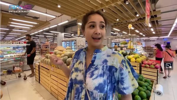 Cuma 5 Hari di Bali, Nagita Slavina Borong Isi Supermarket