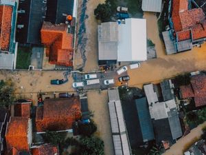 Pantauan Udara Citarum Ngamuk! Majalaya Dikepung Banjir