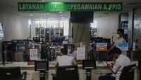 Potret ASN DKI Jakarta Kerja di Hari Pertama Masuk Usai Lebaran
