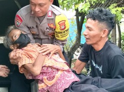 Menyedihkan Kakek Lumpuh Dibuang Anak di Jalanan Tangerang
