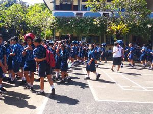 Gempa Sering Terjadi, BPBD Tabanan Gelar Simulasi