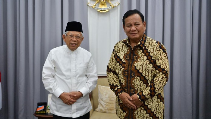Wow, Prabowo Sampai Dibandingkan dengan Sosok Ini! Ma'ruf Amin Ungkap Alasannya
