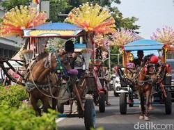 Viral Delman Melaju Tanpa Kusir Tengah Malam di Boyolali