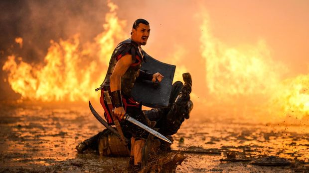 Asterix & Obelix: The Middle Kingdom (2023) Film Asterix & Obelix: The Middle Kingdom (2023) yang diperankan oleh Guillaume Canet dan Gilles Lellouche.
