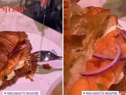 Beli Croissant di Toko Roti Terkenal, Pelanggan Bingung Isinya Tak Sesuai Gambar