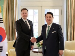 Isi Pembicaraan Presiden Korsel Yoon Suk Yeol dan Elon Musk di AS