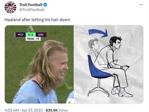 Monster Haaland dengan Rambut Tergerai Makin Mengerikan, Cetak Rekor EPL