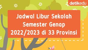 Infografis: Jadwal Libur Sekolah Semester Genap 2022/2023 di 33 Provinsi