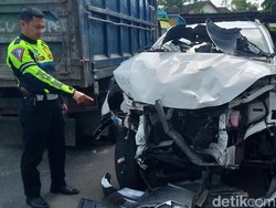 Mobil Pemudik Tabrak Pemotor di Ngawen Klaten, 1 Orang Tewas