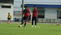 Latihan ini dilangsungkan sehari setelah Timnas Indonesia melakukan recovery dengan berlatih di hotel, setibanya di Kamboja. Foto: Dok. PSSI