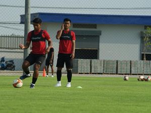 Foto Latihan Timnas Indonesia U-22 Jelang Laga SEA Games 2023