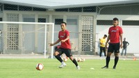Ada tiga lapangan yang bisa dipakai Timnas Indonesia dalam sesi latihan berdurasi dua jam tersebut. Foto: Dok. PSSI