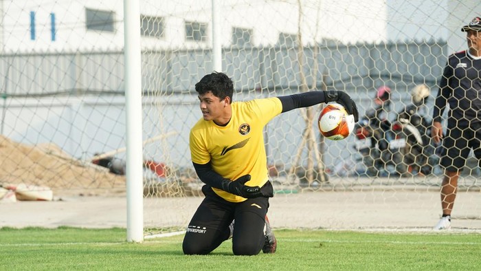 Latihan Timnas Indonesia U-22 jelang laga pertamanya di SEA Games 2023