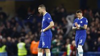 5. Chelsea, baru bikin 30 gol dari 32 laga musim ini. Foto: Action Images via Reuters/PETER CZIBORRA