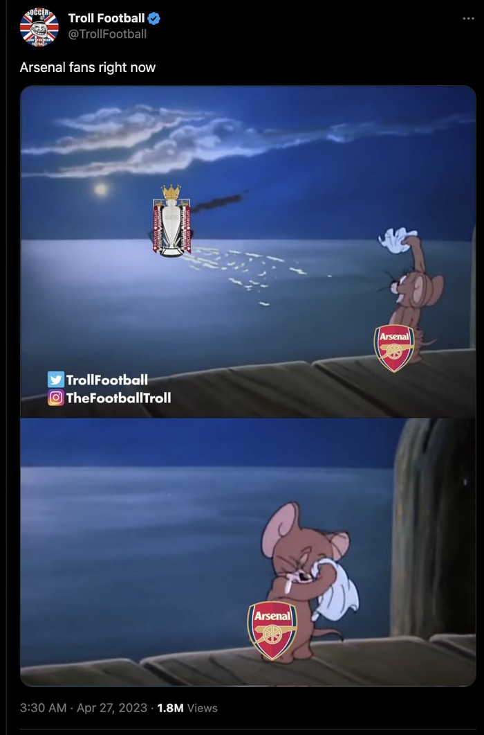 Meme Arsenal Meme Arsenal usai kalah telak dari Manchester City