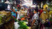 Pasar Kebayoran Lama Kembali Ramai Usai Libur Lebaran