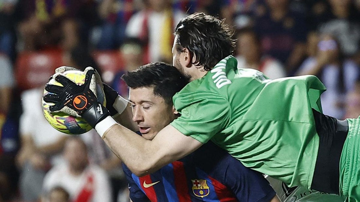 Rayo Vallecano vs Barcelona. (Foto: REUTERS/JUAN MEDINA)