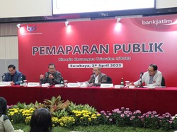 Lampaui Target, Penyaluran Kredit bankjatim Q1 2023 Tumbuh 13,44%