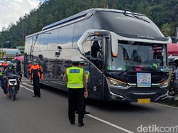 Polisi Buka Bengkel Siaga Cegah Kecelakaan Bus Wisata di Sarangan