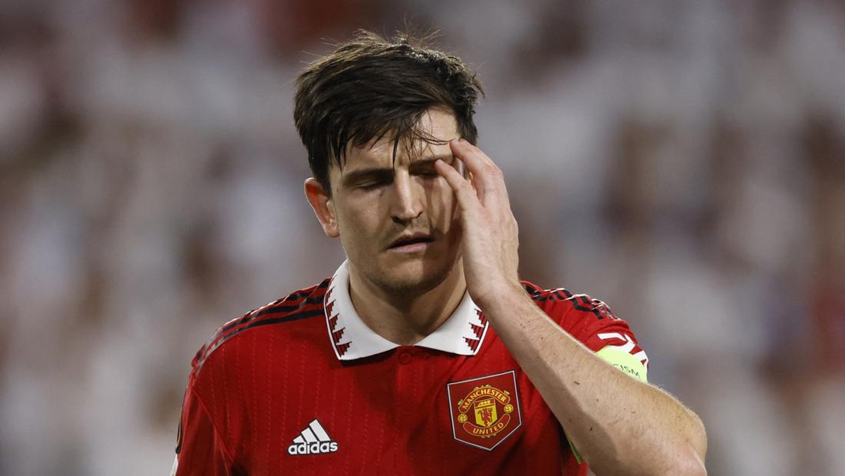 Harry Maguire tersisihkan dari skuad utama MU. (Foto: REUTERS/MARCELO DEL POZO)