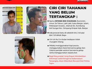 Cari Tahanan Kabur, Polres Tapin Gelar Sayembara Berhadiah