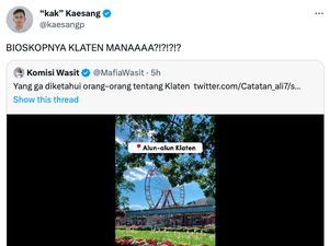 Saat Kaesang Tanya, Bioskopnya Klaten Mana?