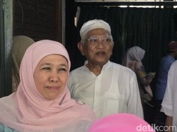 1,5 Jam Temui Gus Mus di Rembang, Khofifah Ungkap Isi Pembicaraan