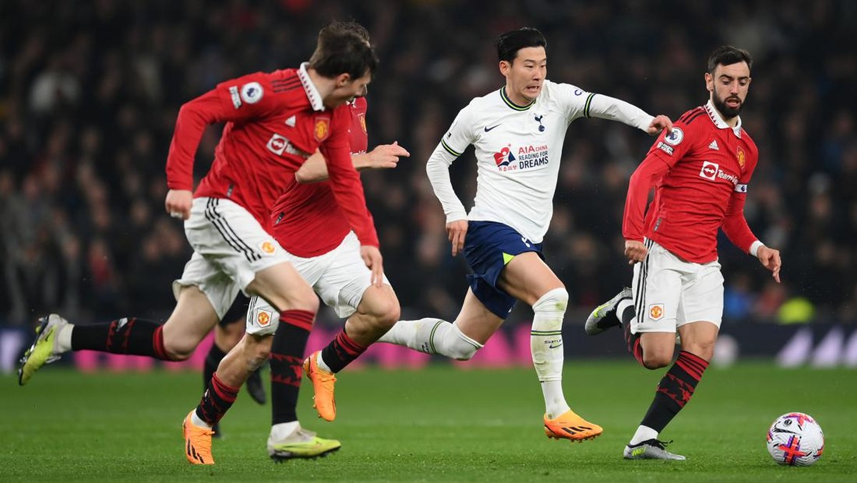 9 data-fakta Tottenham Hotspur vs Manchester United. (Foto: Getty Images/Shaun Botterill)