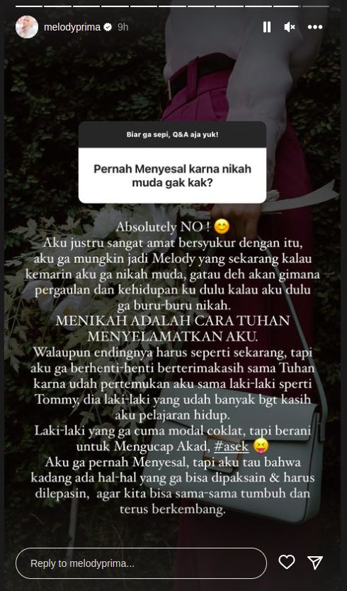 Unggahan Melody Prima