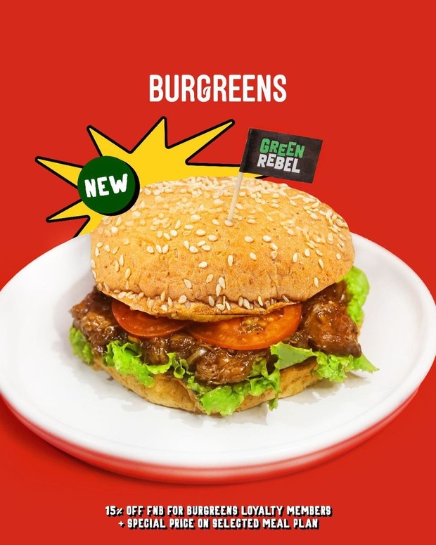 Menu Burgreens.