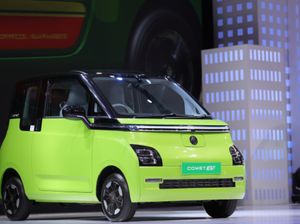 Tampang Mobil Listrik Kembaran Wuling Air ev Seharga Rp 90 Jutaan