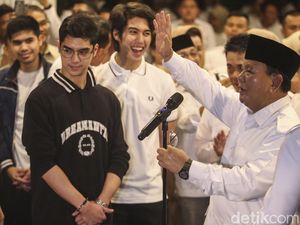 Momen Al dan El Gabung Gerindra Momen Al dan El Gabung Gerindra