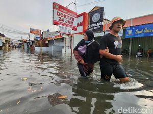 Perumahan Taman Asri Tangerang Sempat Banjir hingga 1 Meter