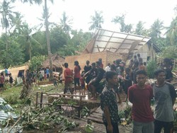 Angin Kencang di Sumba Barat Daya: 4 Tewas, Puluhan Rumah Rusak