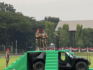 Sertijab, Mayjen TNI Deddy Suryadi Resmi Jabat Danjen Kopassus
