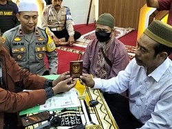 Sel Tahanan Polsek Tegalsari Tak Halangi Khairul Huda Nikahi Wanita Pujaannya