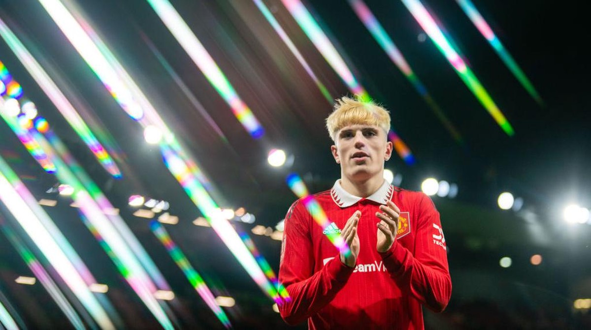 Alejandro Garnacho mantap memilih Argentina. (Foto: Manchester United via Getty Imag/Ash Donelon)