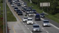 Terkini! Arus Balik Tol Palikanci Padat