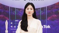 8 Gaya Artis Cantik Tebar Pesona di Baeksang Awards 2023, IU Hingga Suzy