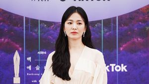 8 Gaya Artis Cantik Tebar Pesona di Baeksang Awards 2023, IU Hingga Suzy