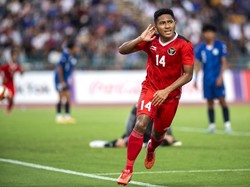 Fajar Fathur Rahman tak pernah membuat debut di Timnas Indonesia senior era Shin Tae-yong. Pelatih asal Korea Selatan itu terakhir memakai jasa Fajar pada Piala Asia U-23 yang lalu. (Foto: ANTARA FOTO/M Agung Rajasa)