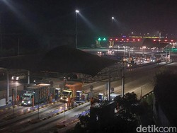 Ada One Way-Contraflow, Lalin Tol Cikampek Arah Jakarta Lancar Malam Ini