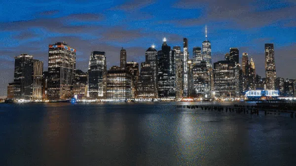 Menikmati Senja Memukau di New York