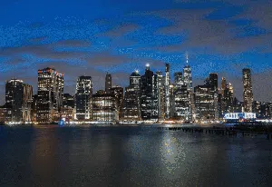 Menikmati Senja Memukau di New York