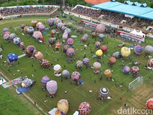 Terganggu Balon Liar di Kota Pekalongan, Airnav: Jalur Udara Bergeser Terganggu Balon Liar di Kota Pekalongan, Airnav: Jalur Udara Bergeser
