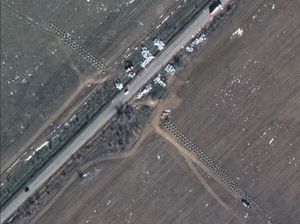 Penampakan Pertahanan Gigi Naga Rusia untuk Bendung Ukraina