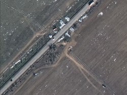 Penampakan Pertahanan Gigi Naga Rusia untuk Bendung Ukraina